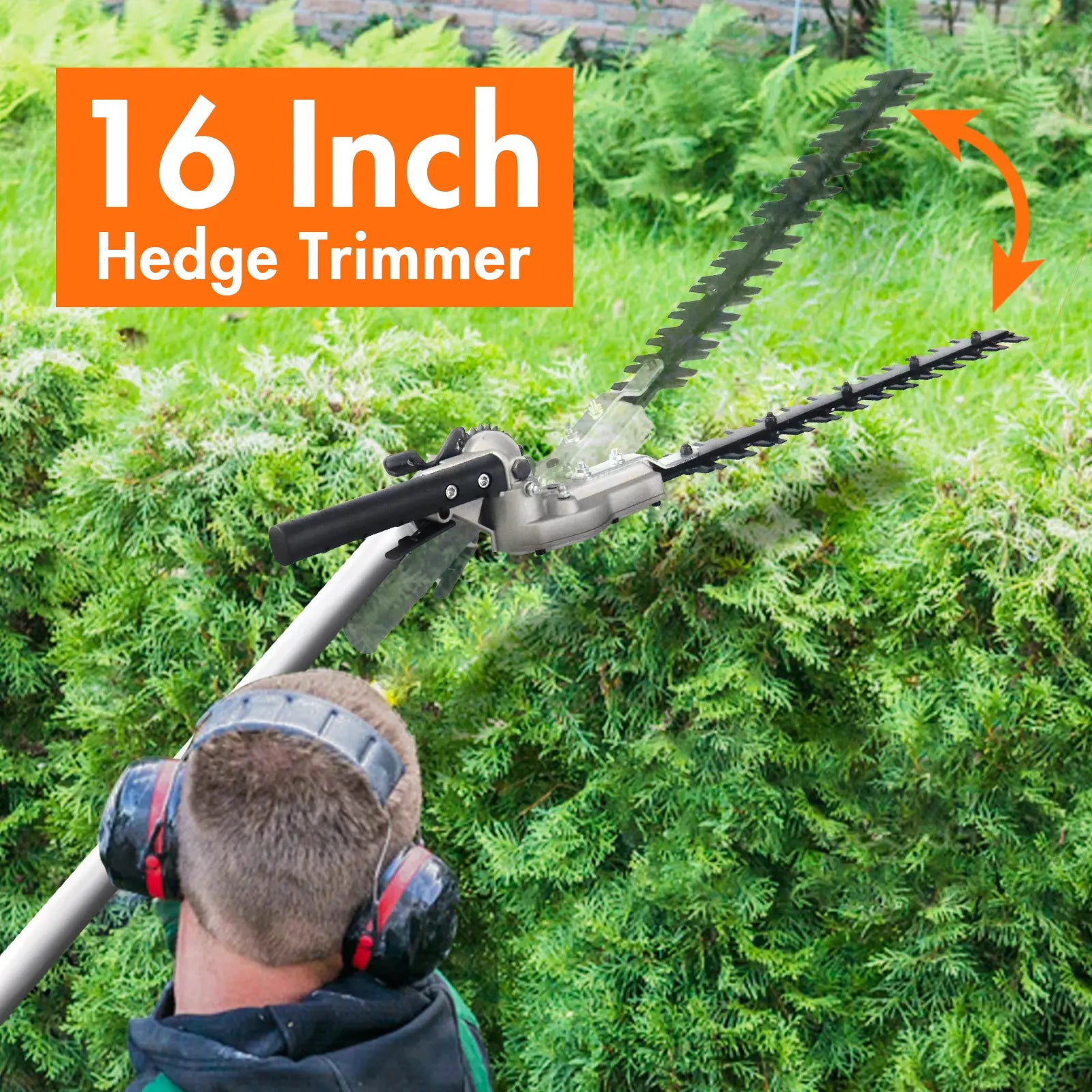 Transform Your Lawn Care with the NEOTEC 5-in-1 Multi-Functional Trimming Tool Set - String Trimmer, Hedge Trimmer, Brush Cutter, Edger, and Pole Saw