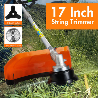 Transform Your Lawn Care with the NEOTEC 5-in-1 Multi-Functional Trimming Tool Set - String Trimmer, Hedge Trimmer, Brush Cutter, Edger, and Pole Saw