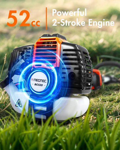 Transform Your Lawn Care with the NEOTEC 5-in-1 Multi-Functional Trimming Tool Set - String Trimmer, Hedge Trimmer, Brush Cutter, Edger, and Pole Saw